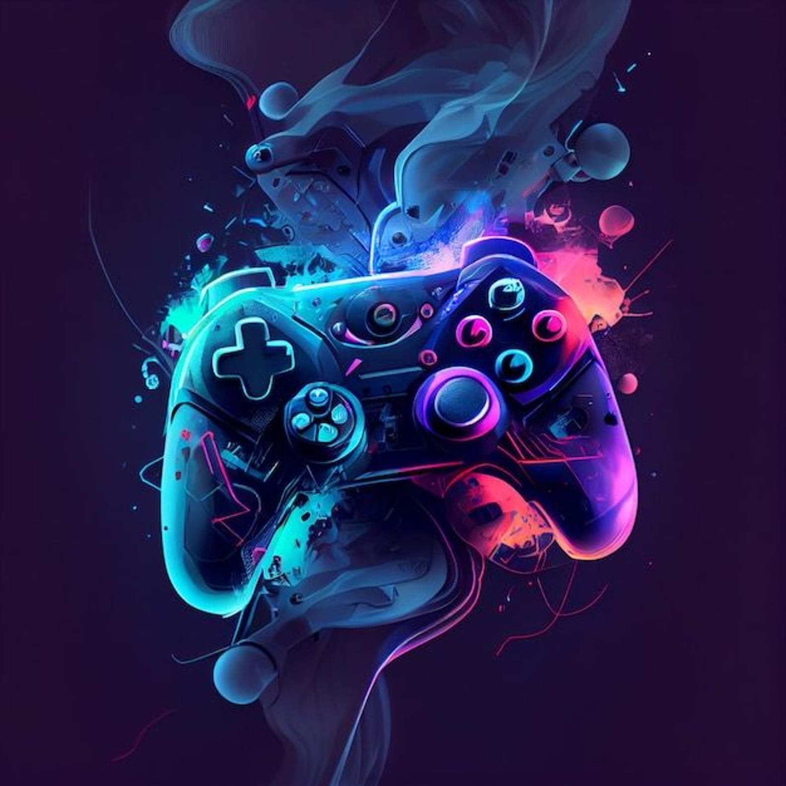 Premium Photo  Illustration of gaming joystick